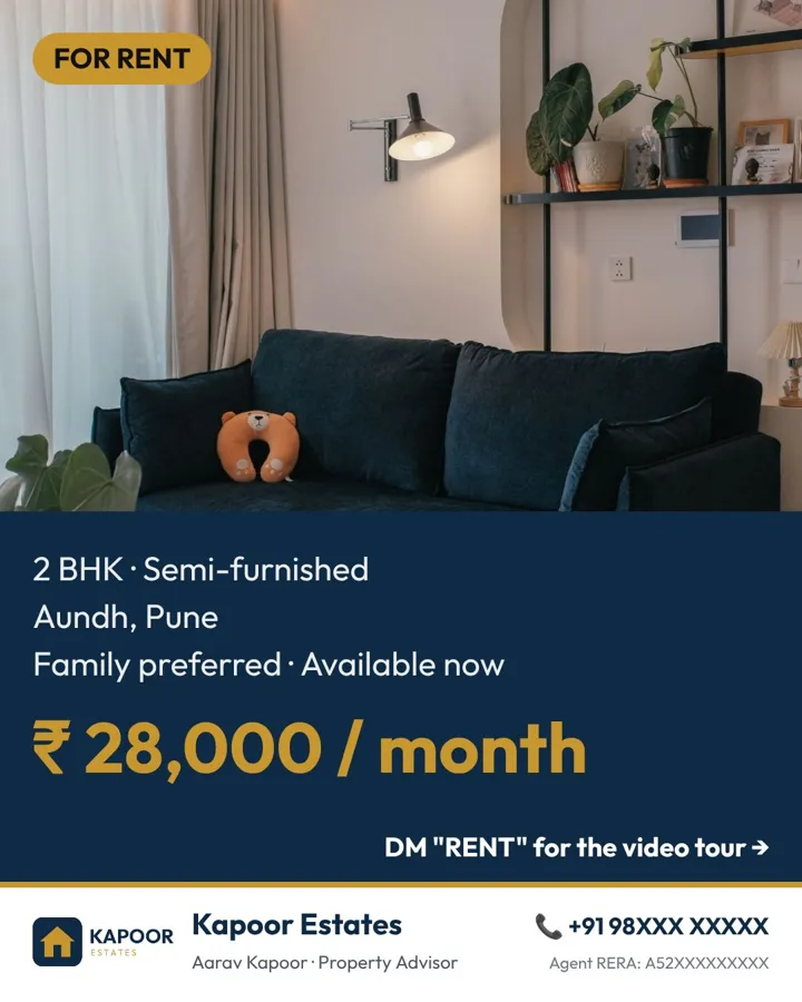 For rent post