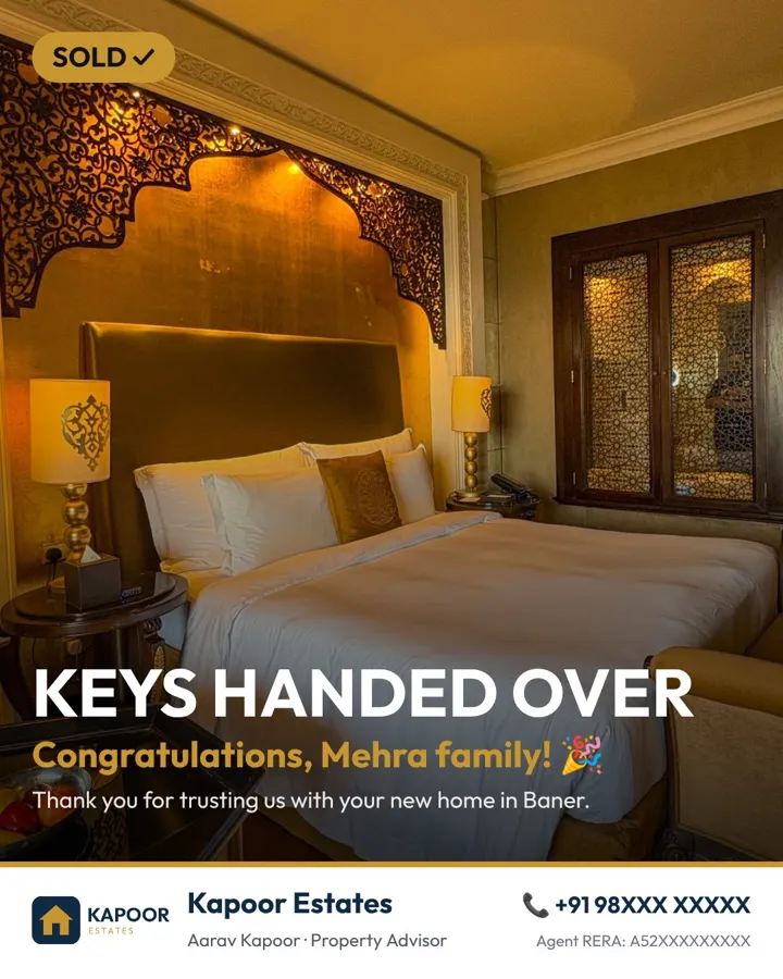 Keys handed over post